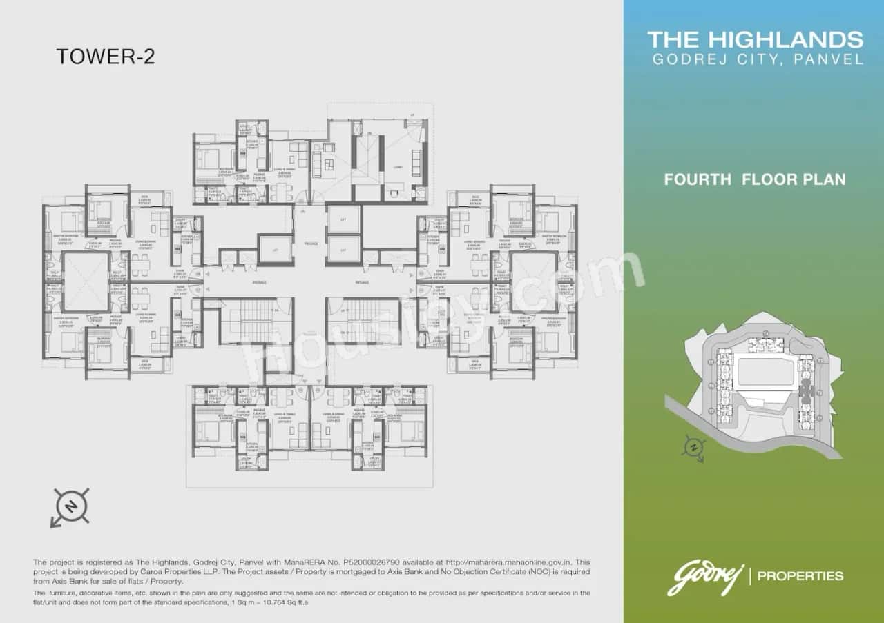 Godrej Highlands Floor plan 7