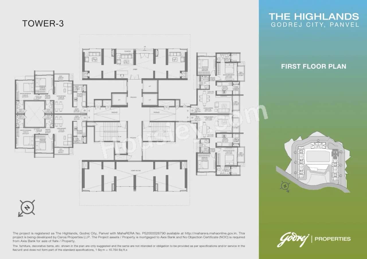 Godrej Highlands Floor plan 11