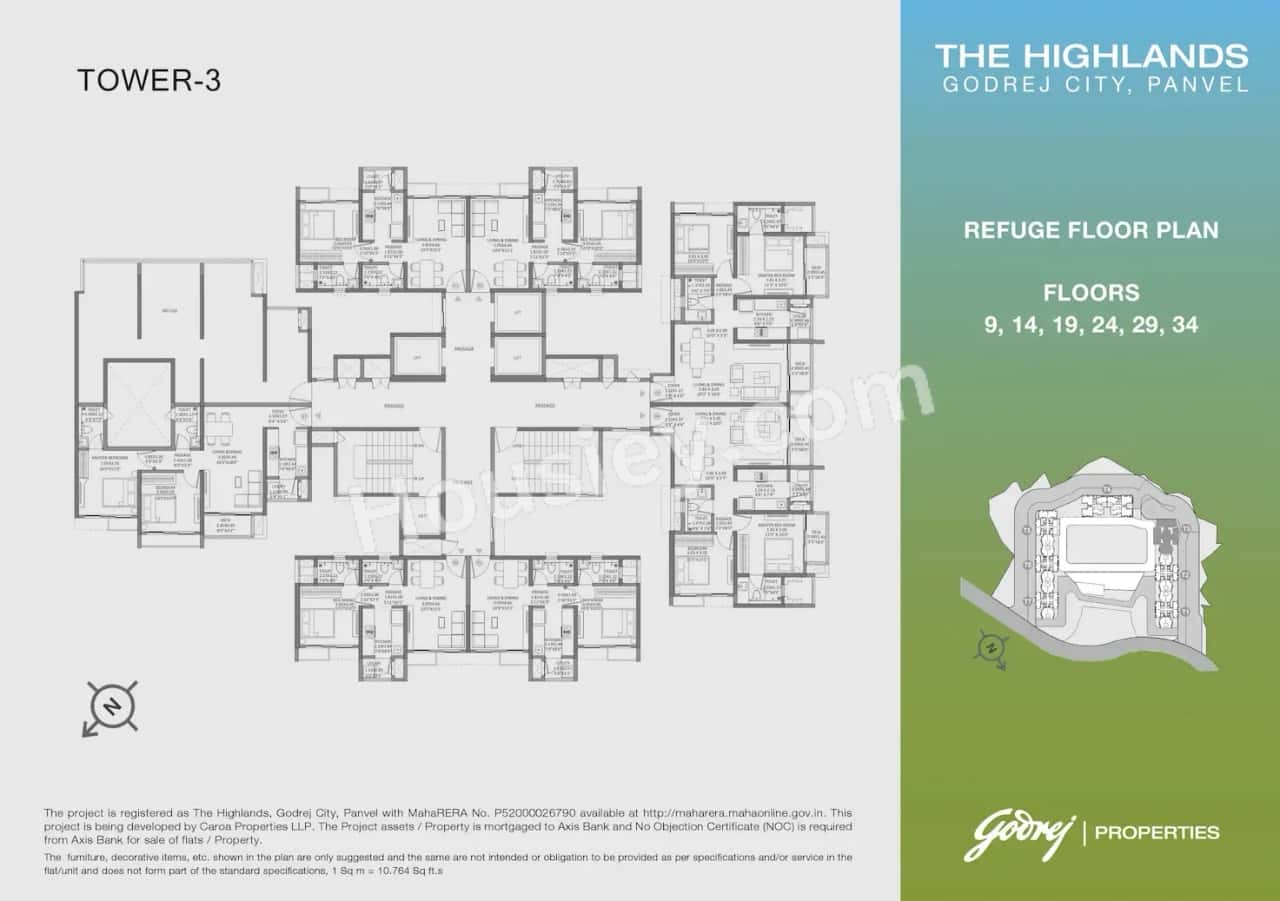 Godrej Highlands Floor plan 13