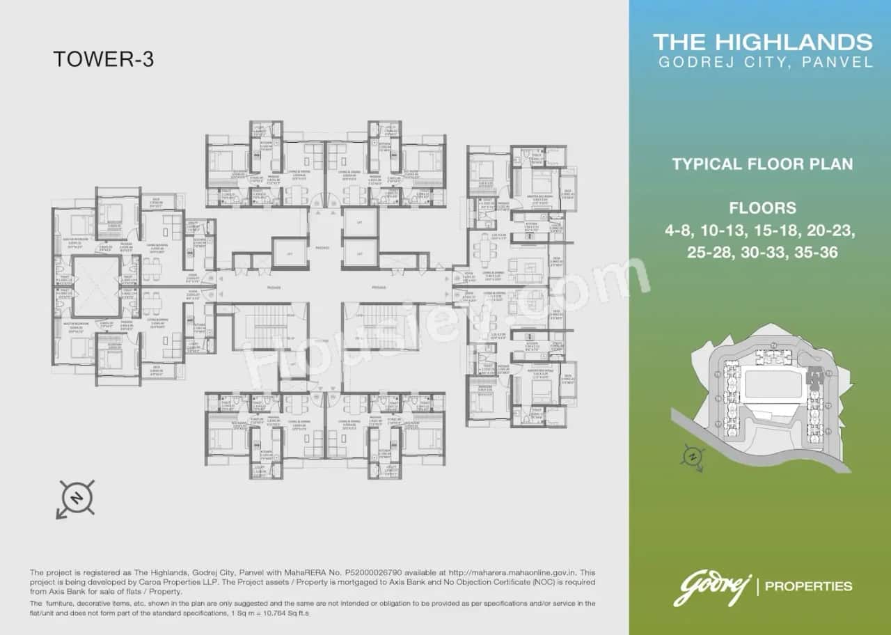 Godrej Highlands Floor plan 14