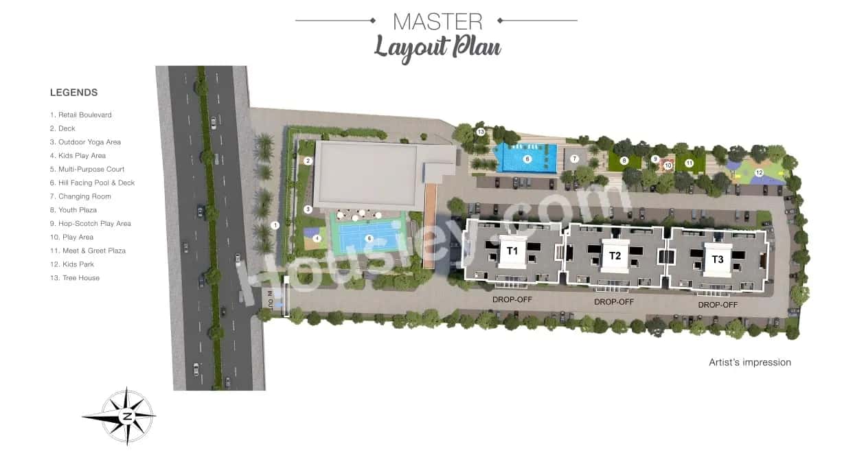 Godrej Hillside Floor Plan