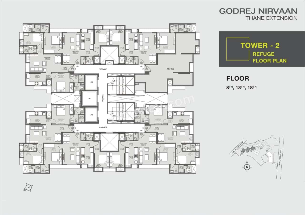 Godrej Nirvaan Floor plan 3