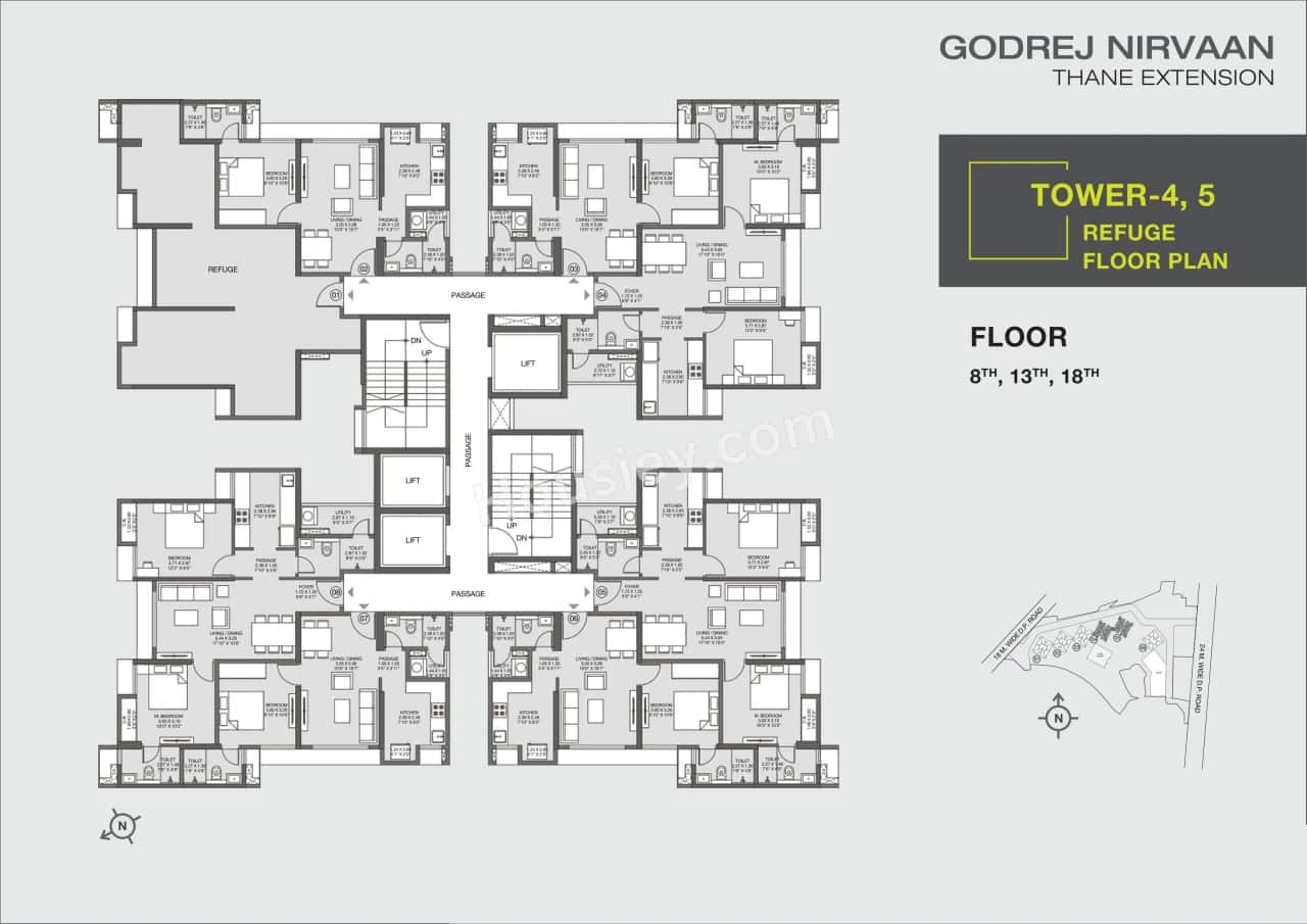 Godrej Nirvaan Floor plan 5