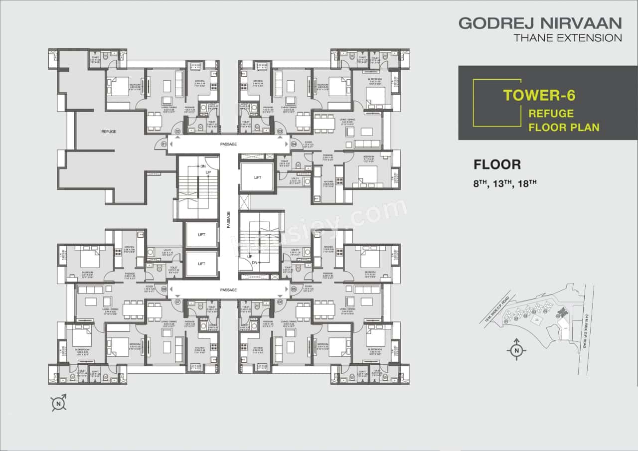 Godrej Nirvaan Floor plan 7