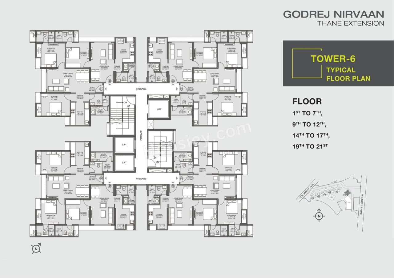 Godrej Nirvaan Floor plan 8