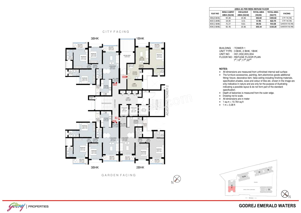 Godrej Pallazo Floor plan 3