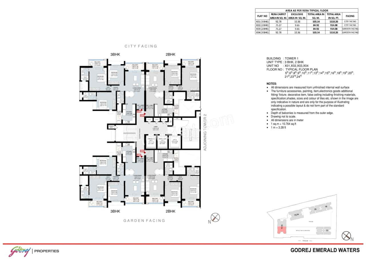 Godrej Pallazo Floor plan 4