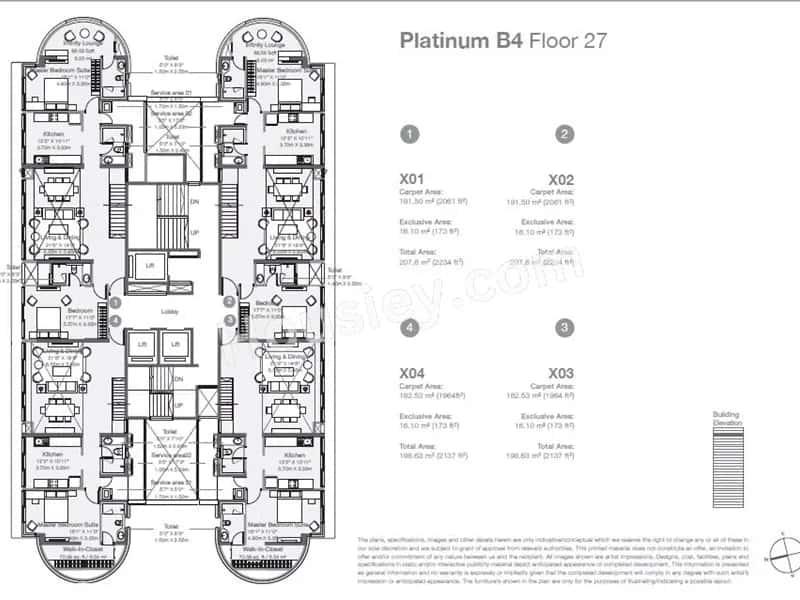 Godrej Platinum III Floor Plan