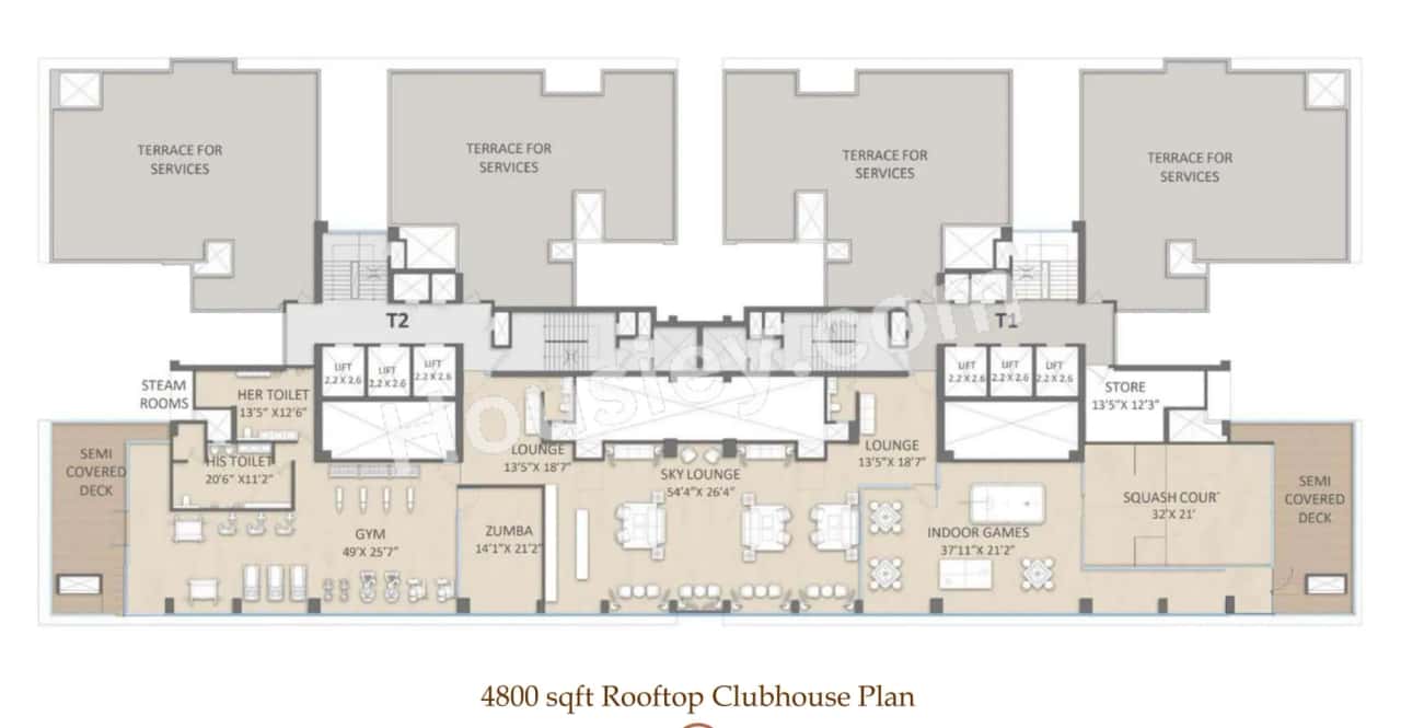 Godrej River Crest Floor plan 1