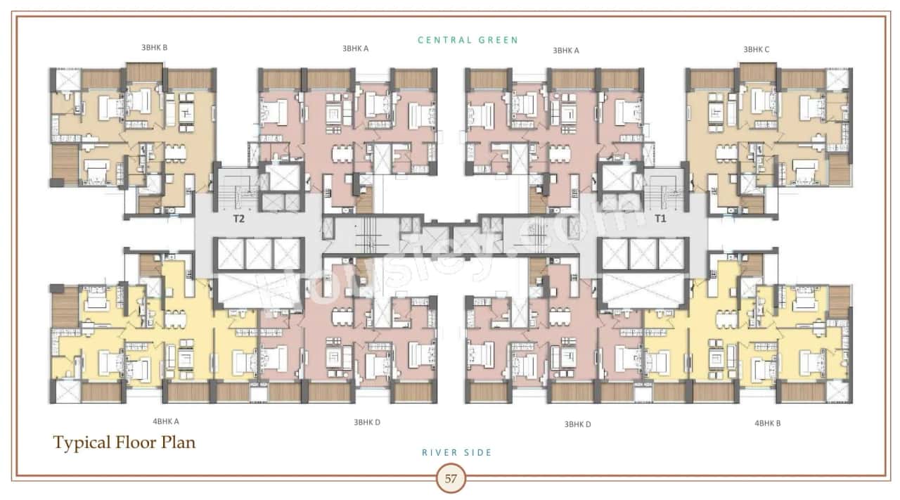 Godrej River Crest Floor plan 3
