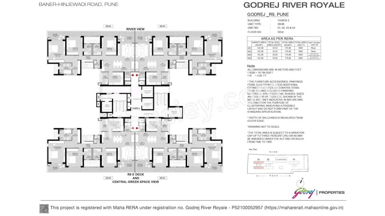 Godrej River Royale Floor plan 2