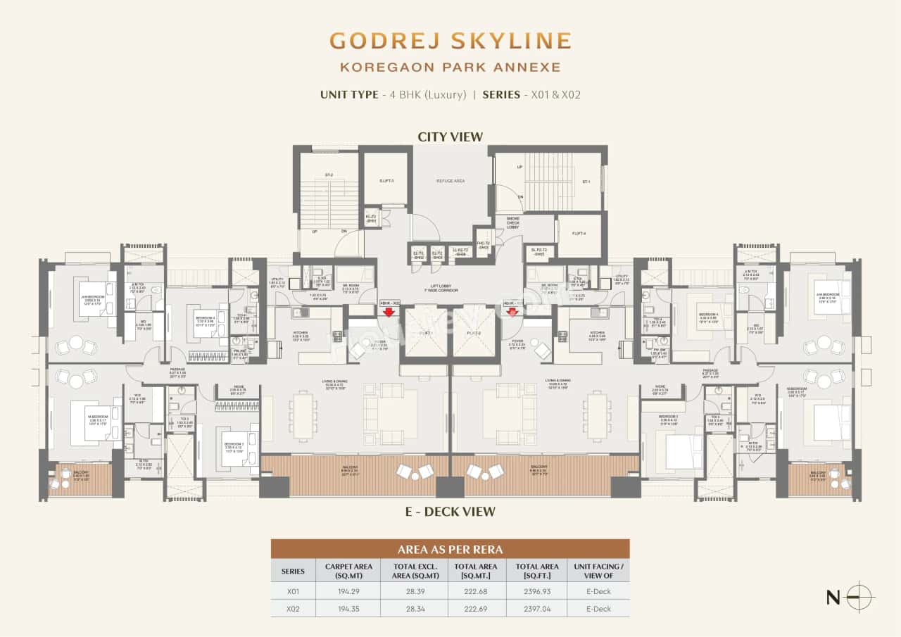 Godrej Skyline Floor plan 2