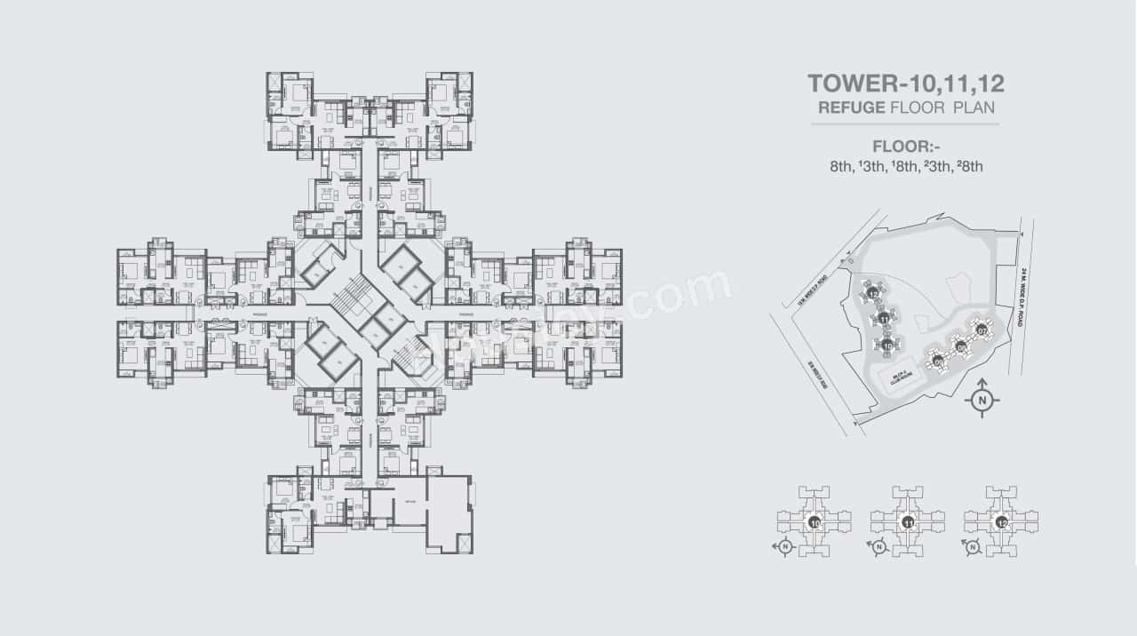 Godrej Upavan Floor plan 1