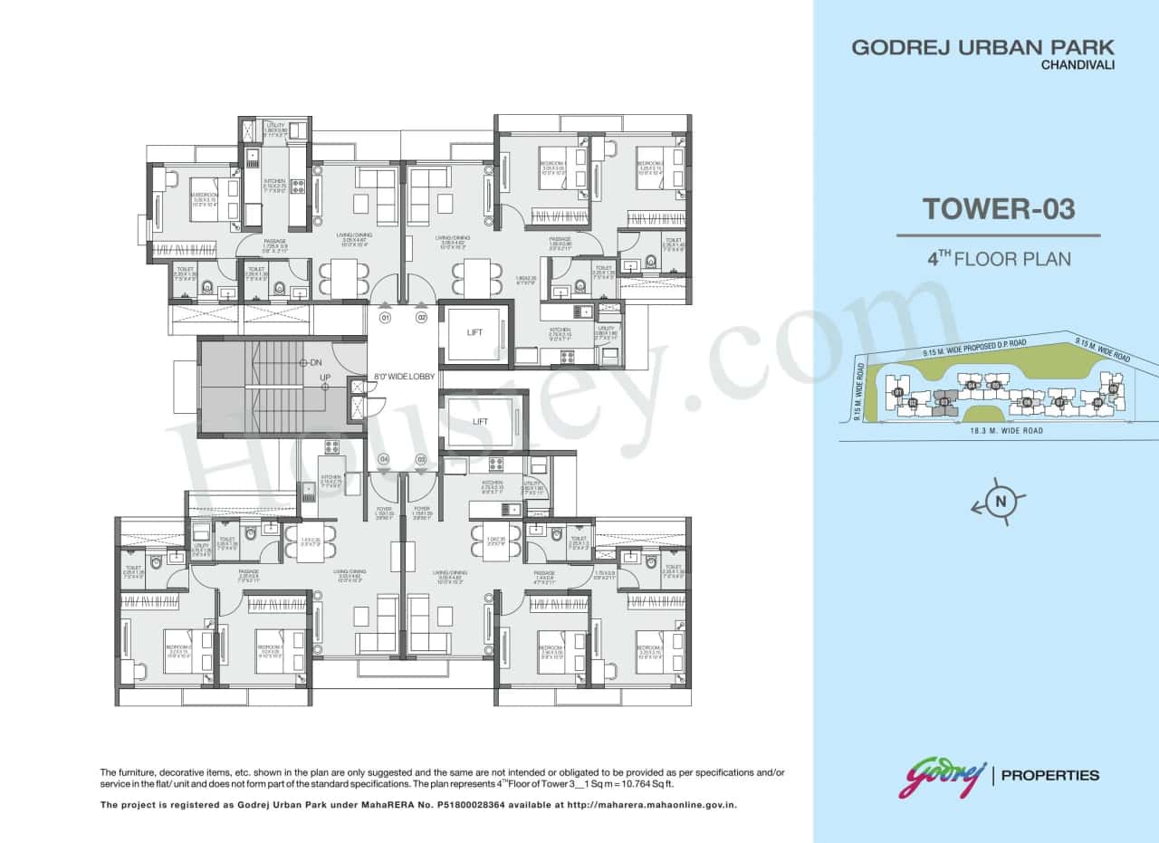 Godrej Urban Park Floor plan 5