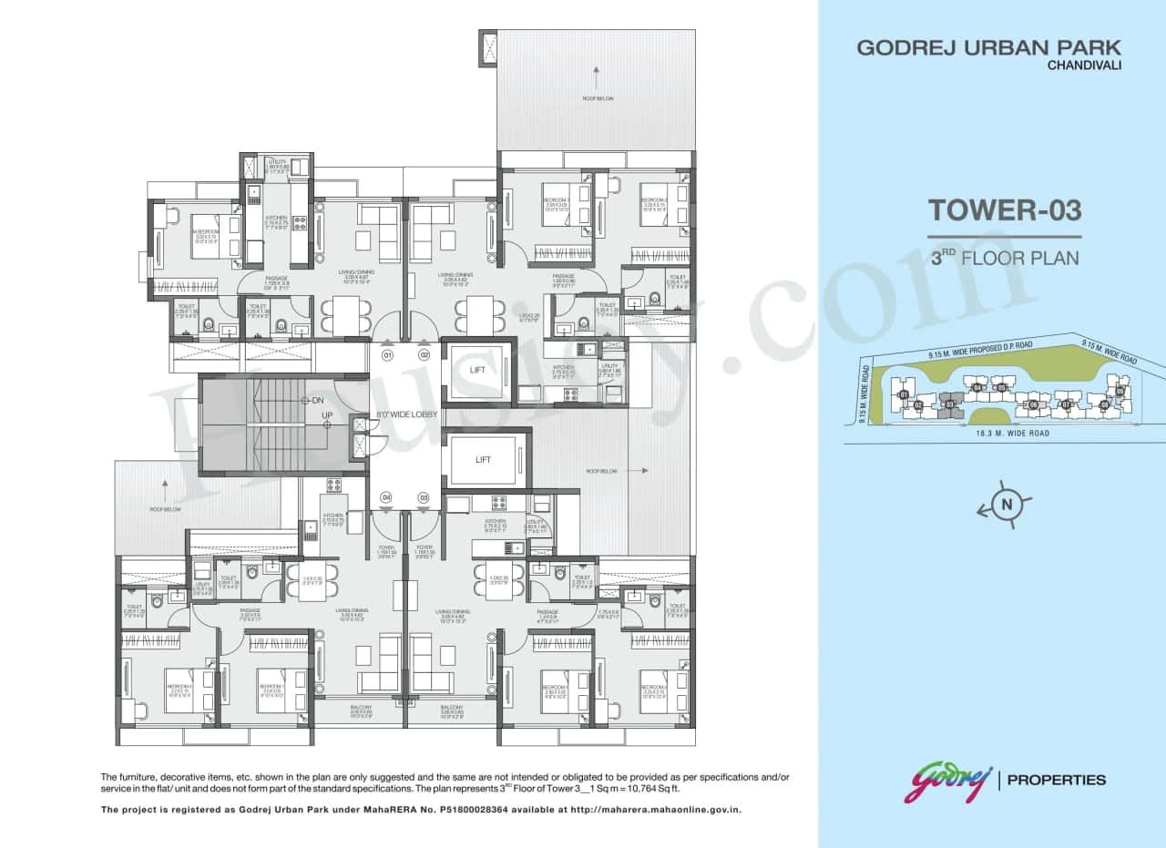 Godrej Urban Park Floor plan 6