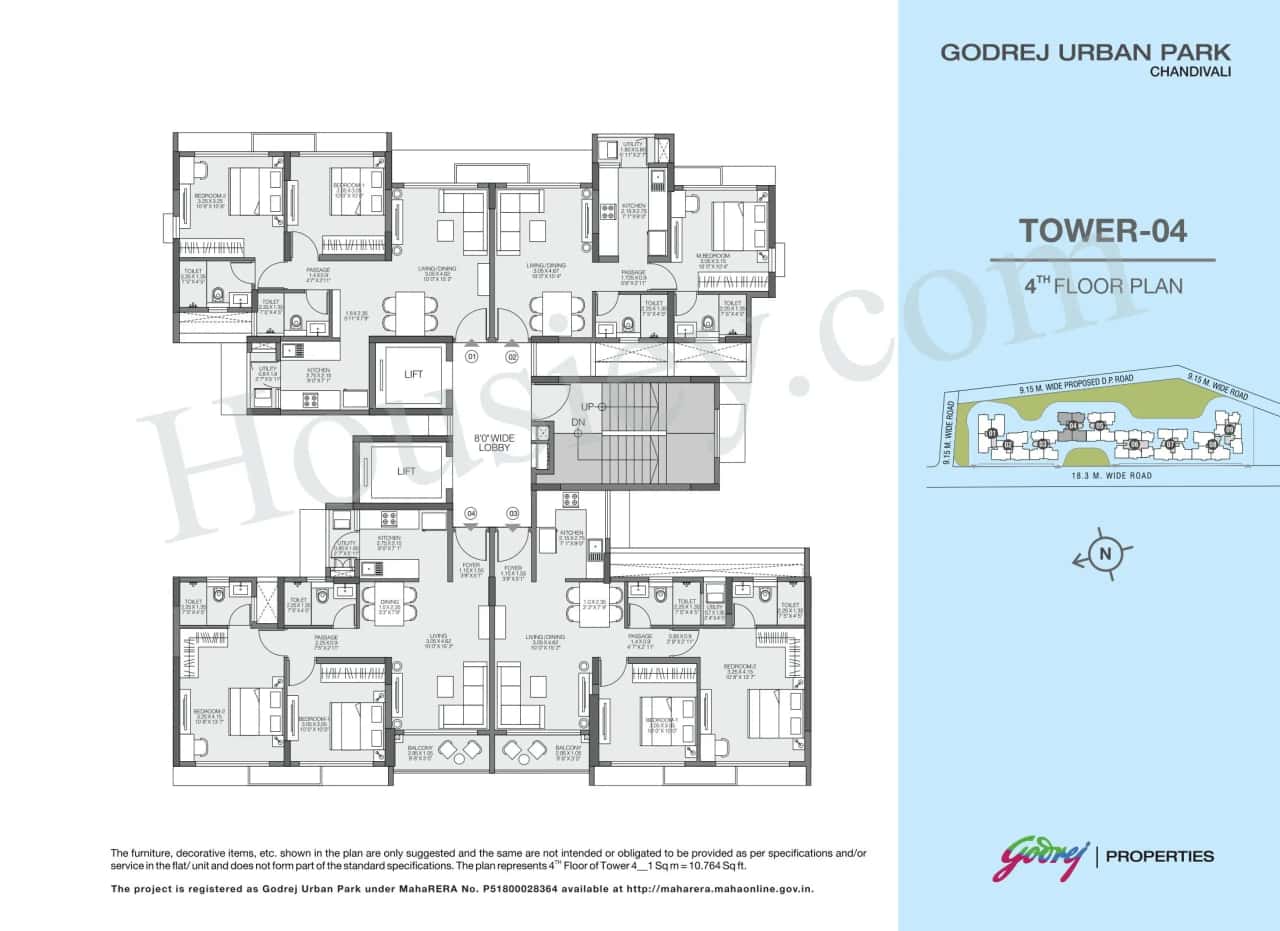 Godrej Urban Park Floor plan 7