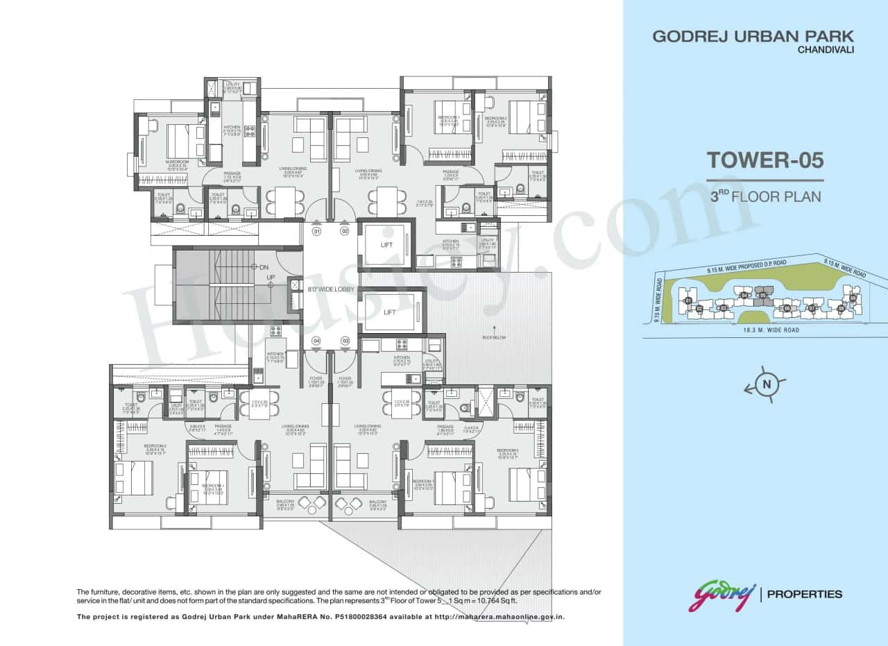 Godrej Urban Park Floor plan 10