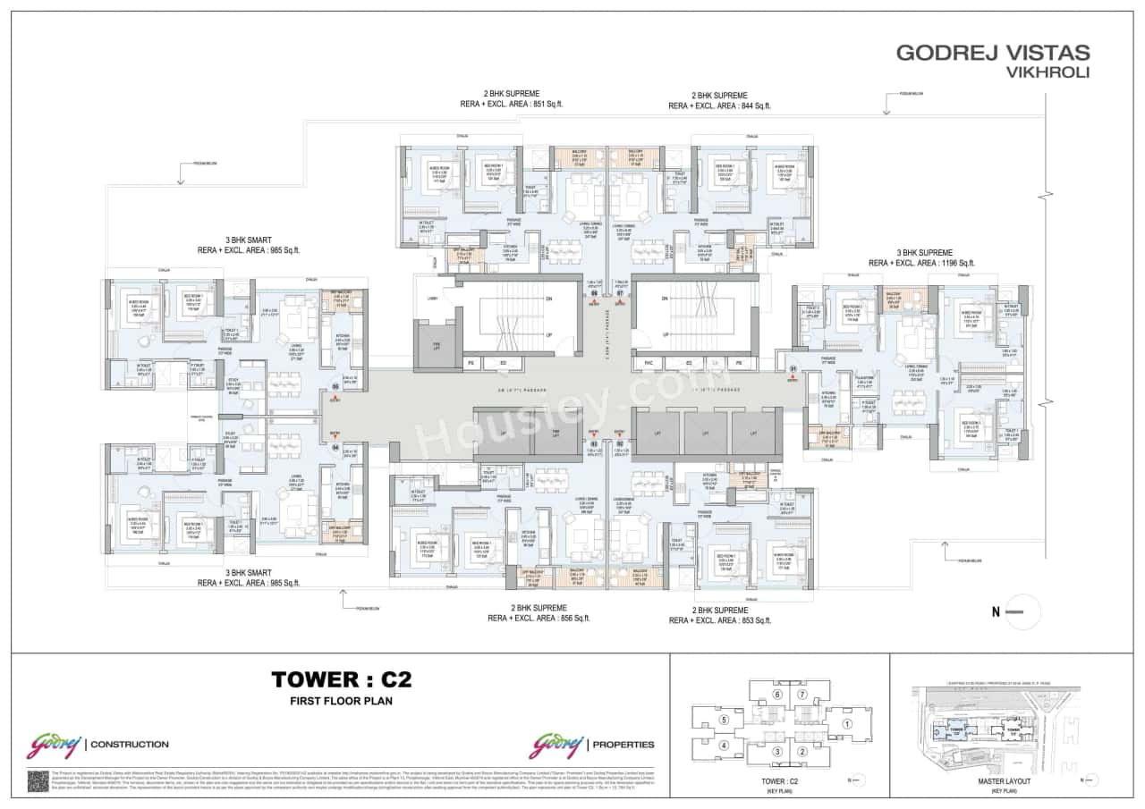 Godrej Vistas Floor plan 4