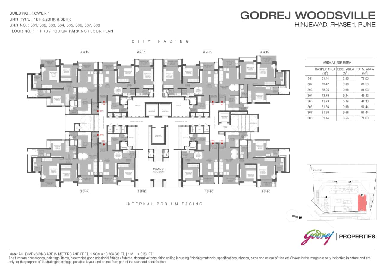 Godrej Woodsville Floor plan 5