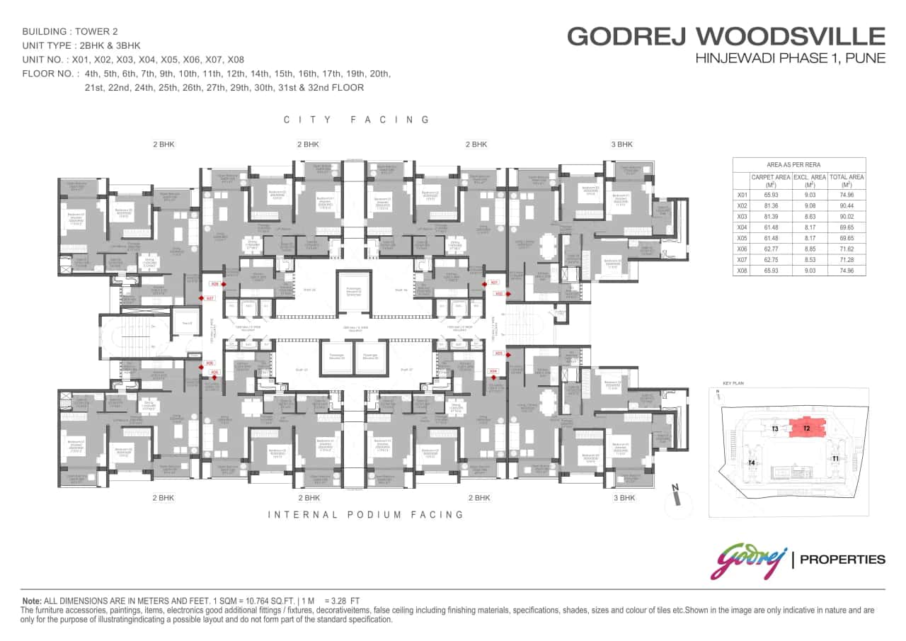 Godrej Woodsville Floor plan 2