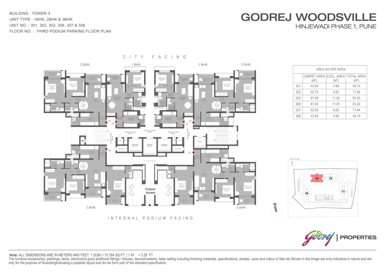 Godrej Woodsville Floor plan 8
