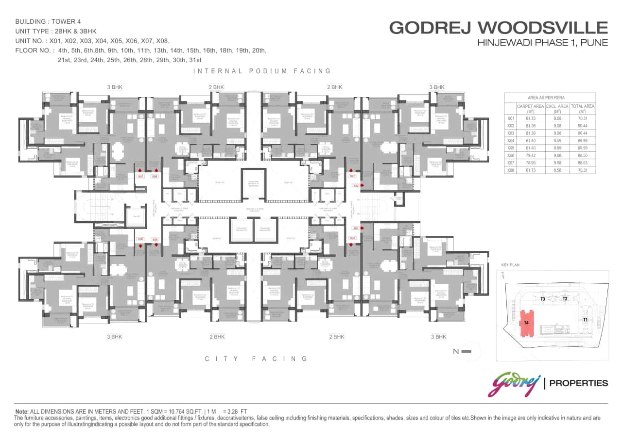 Godrej Woodsville Floor plan 6