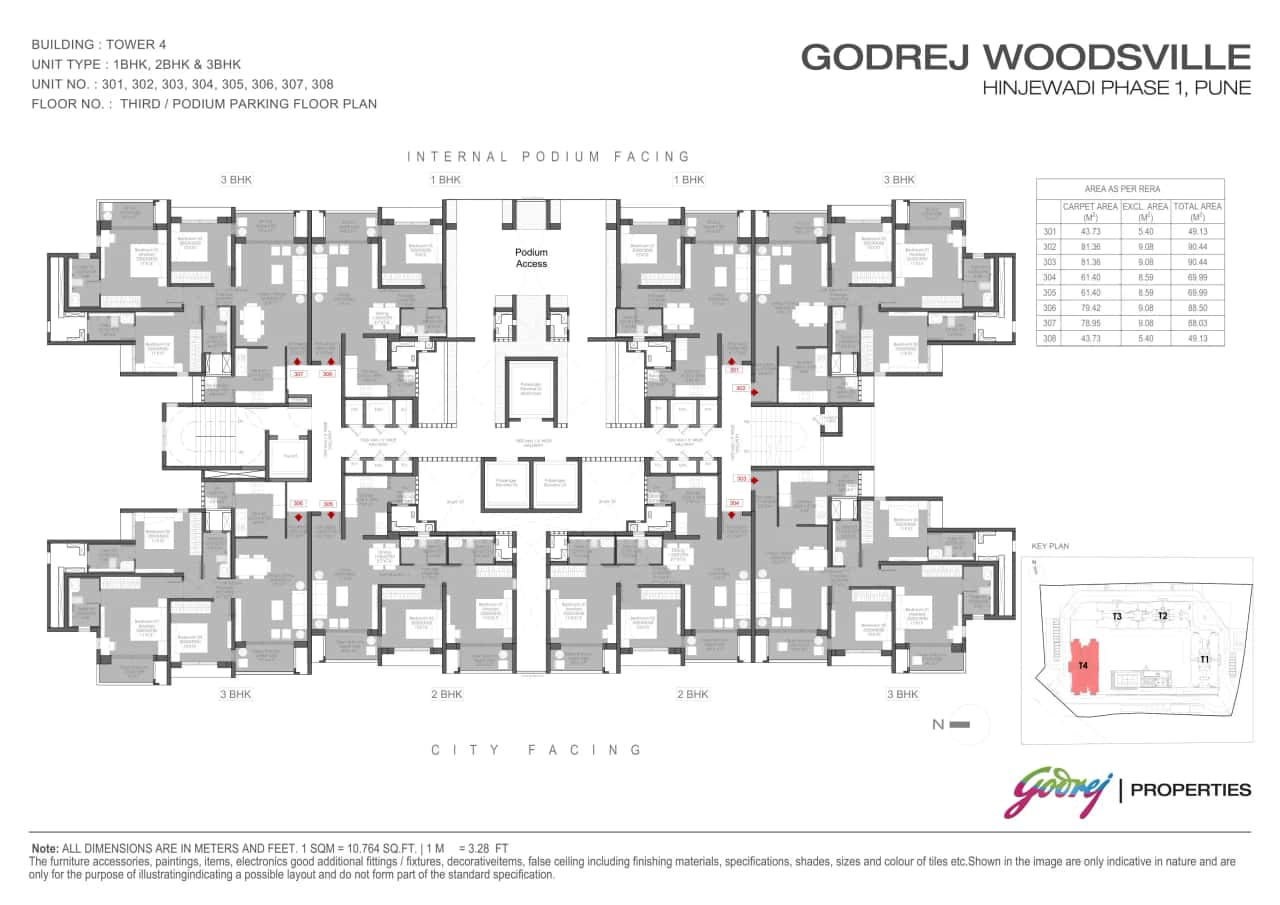Godrej Woodsville Floor plan 7