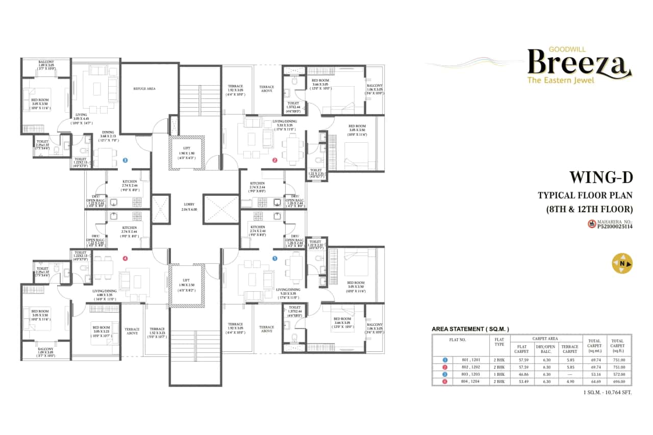 Choice Goodwill Breeza Floor plan 2