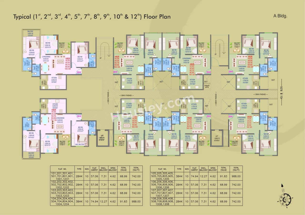 Goodwills Palaash Riveria Floor plan 1