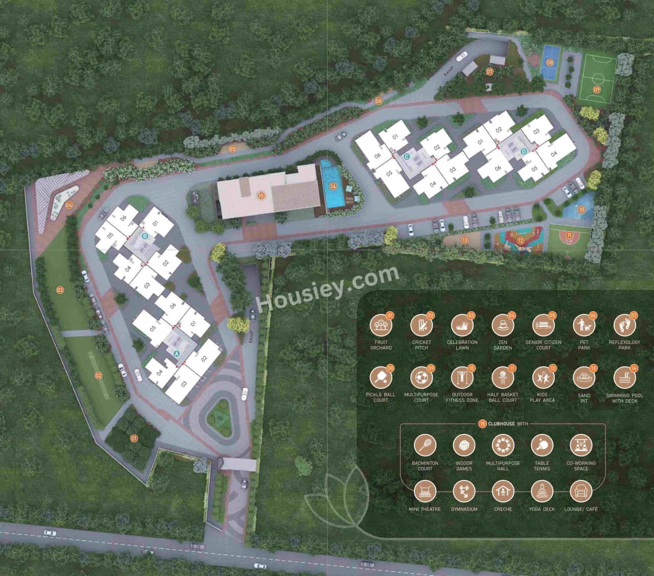 Goyal Orchid Bloomsberry Floor Plan
