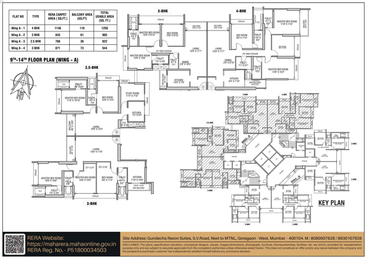 Gundecha Rexon Floor plan 1