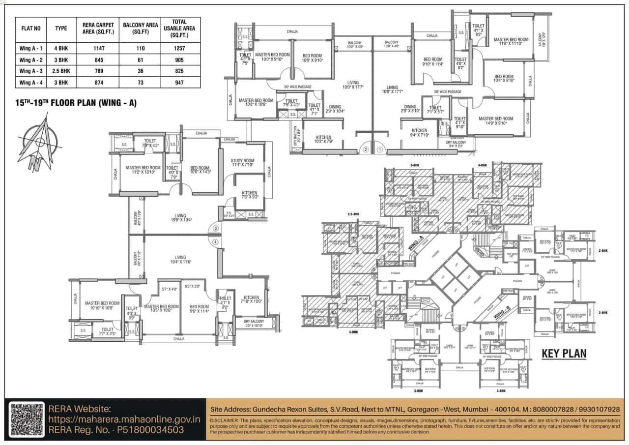 Gundecha Rexon Floor plan 3