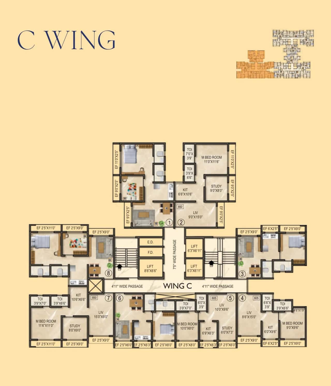 HCS Horizon Floor plan 2