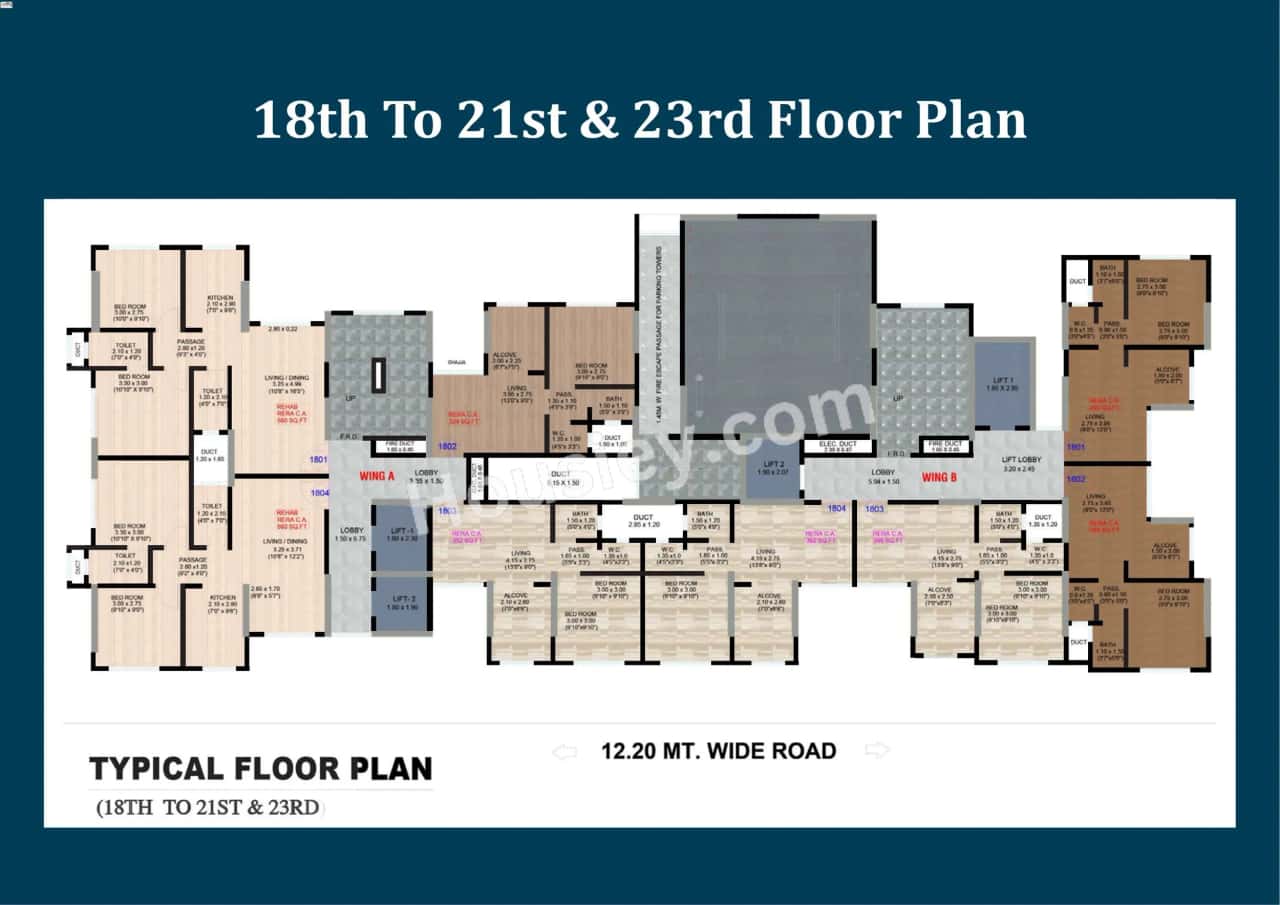 Haware Amara Floor plan 4