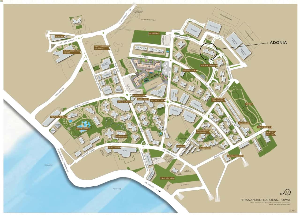 Hiranandani Adonia Master Plan