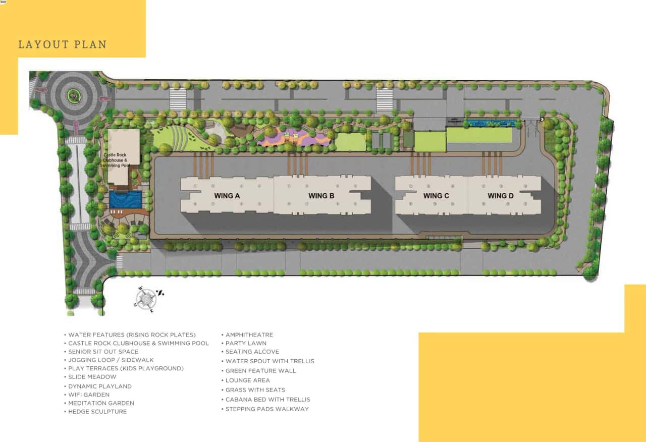 Hiranandani Castle Rock Floor plan 1