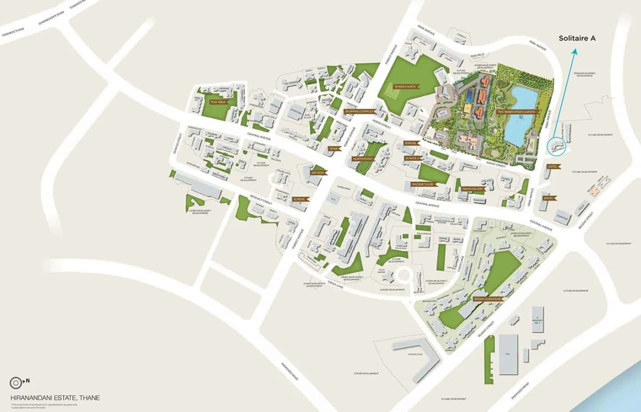 Hiranandani Estate Delanna Master Plan