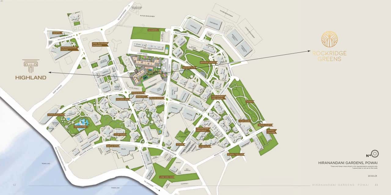 Hiranandani Highland Floor plan 2