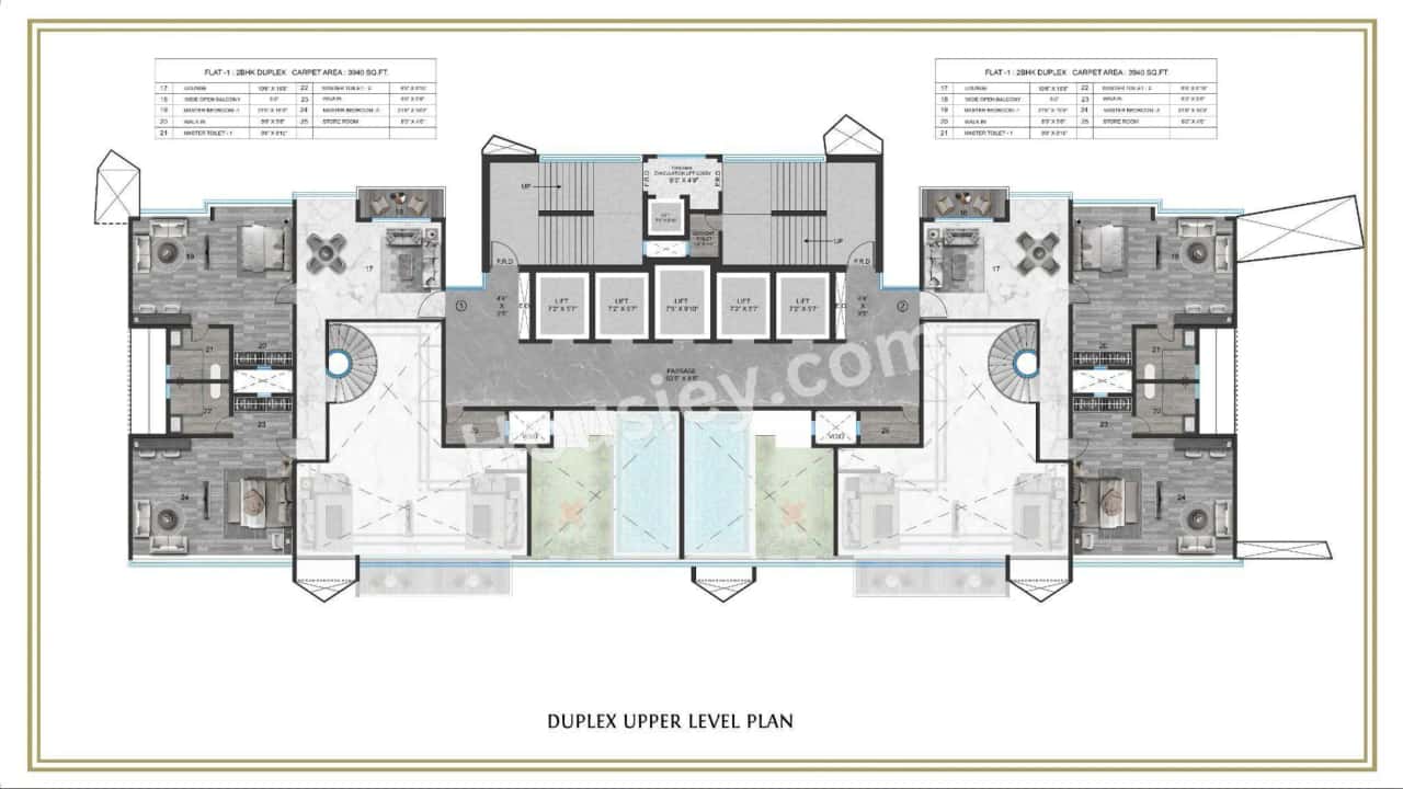 Hiranandani Vista Residences Floor plan 3