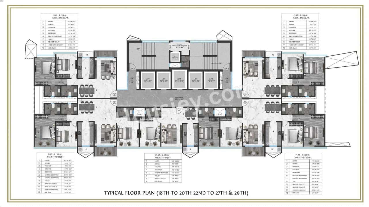 Hiranandani Vista Residences Floor plan 4