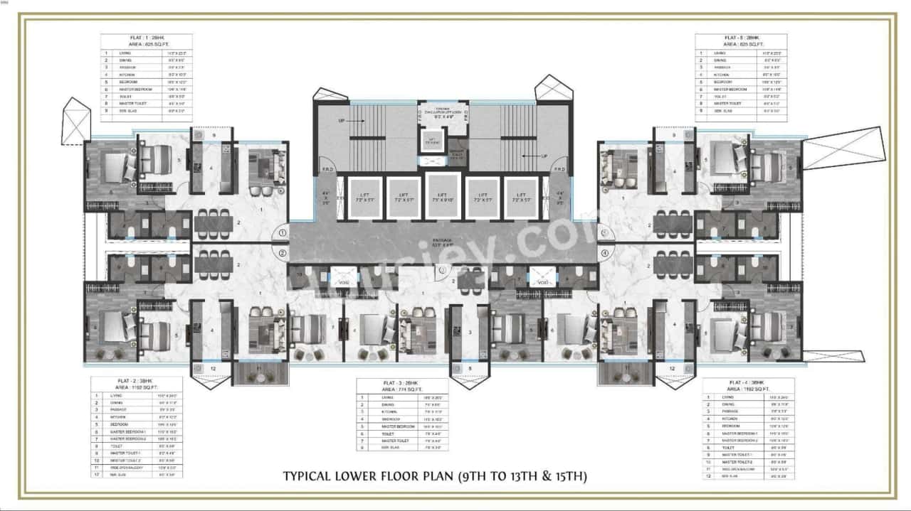 Hiranandani Vista Residences Floor plan 5