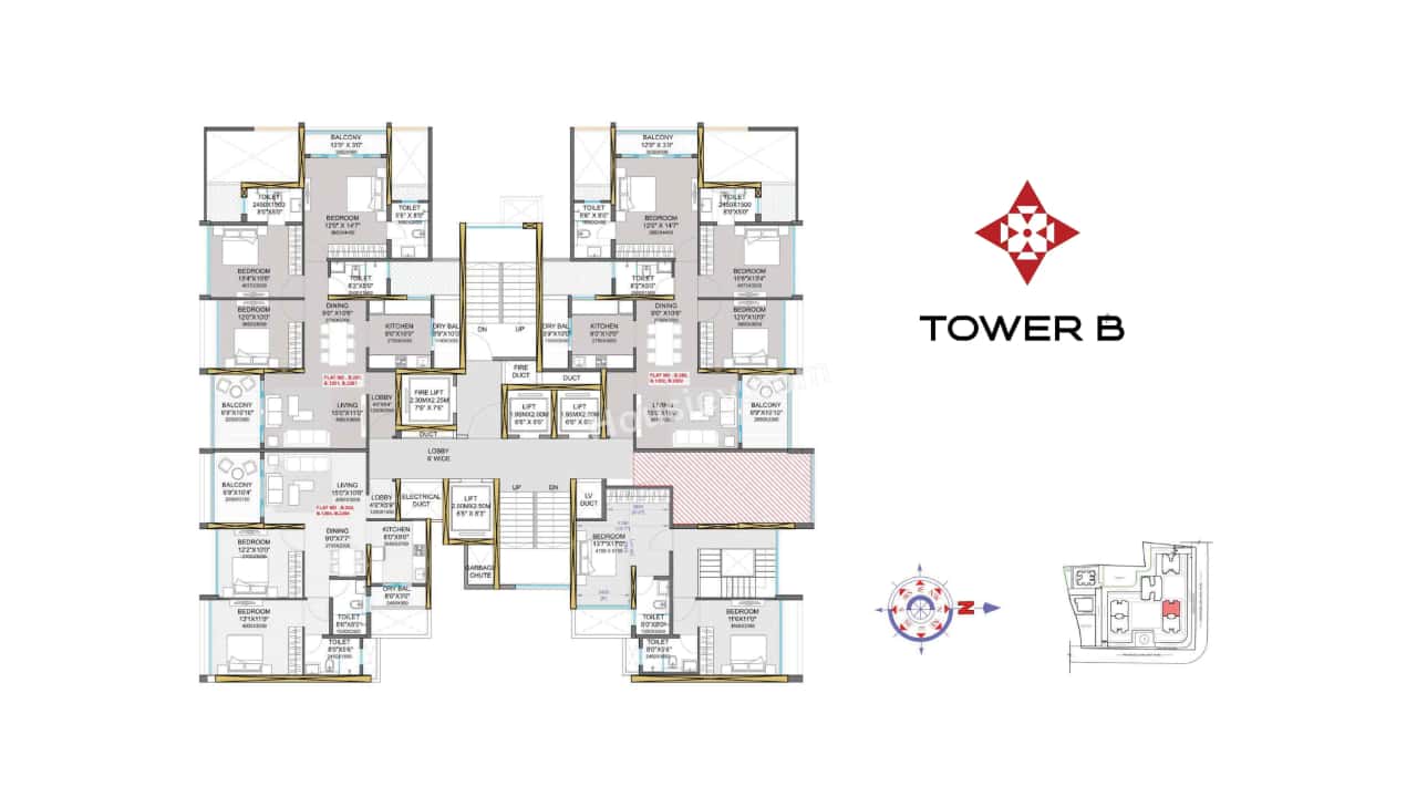 Holystico Astrana Floor plan 4