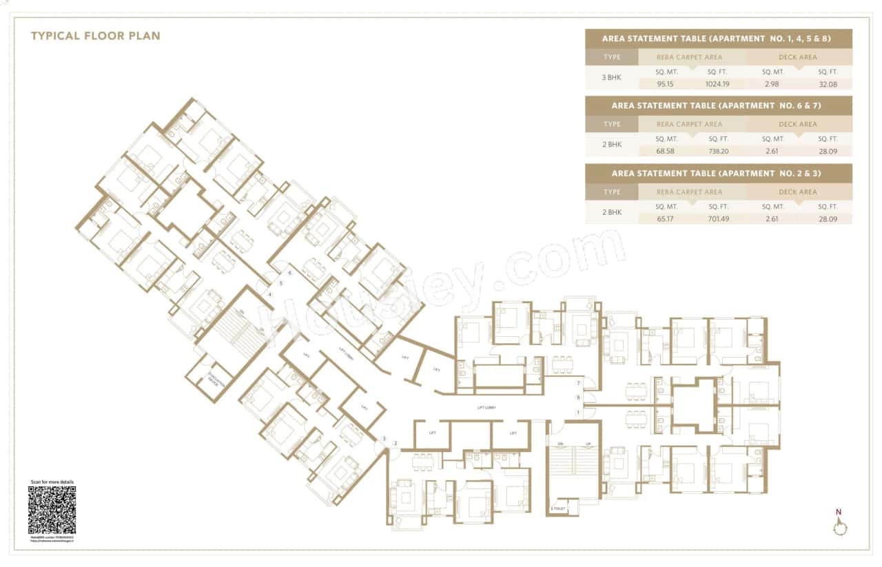 House Of Hiranandani Castalia Floor plan 2