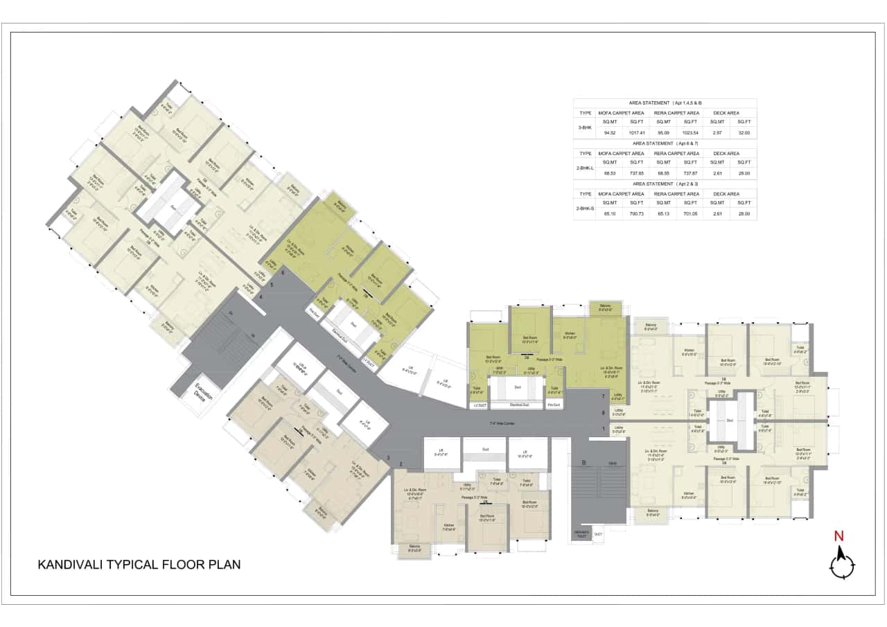 House Of Hiranandani Castalia Floor plan 1