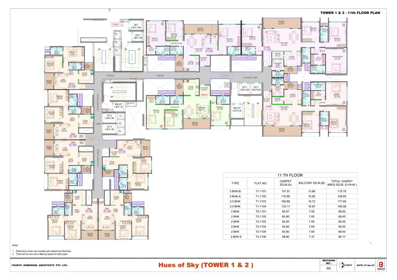 Bramhacorp Hues Of Sky Master Plan