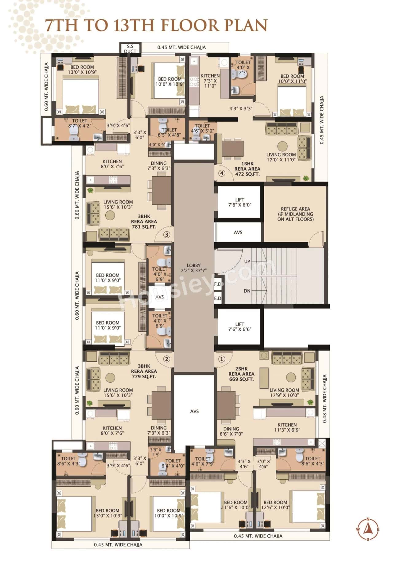 Hum Solaris Floor plan 1