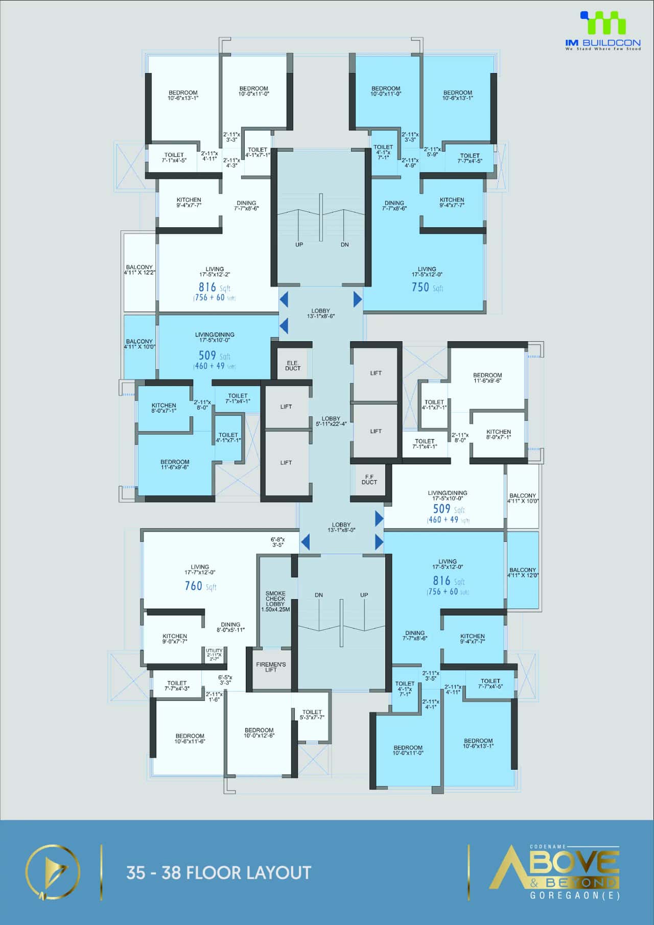 IM Applaud 38 Floor plan 1