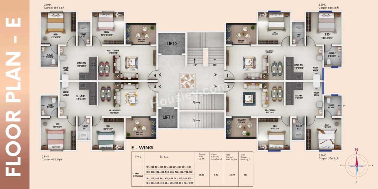 IRIS Capetown Heights Floor plan 1