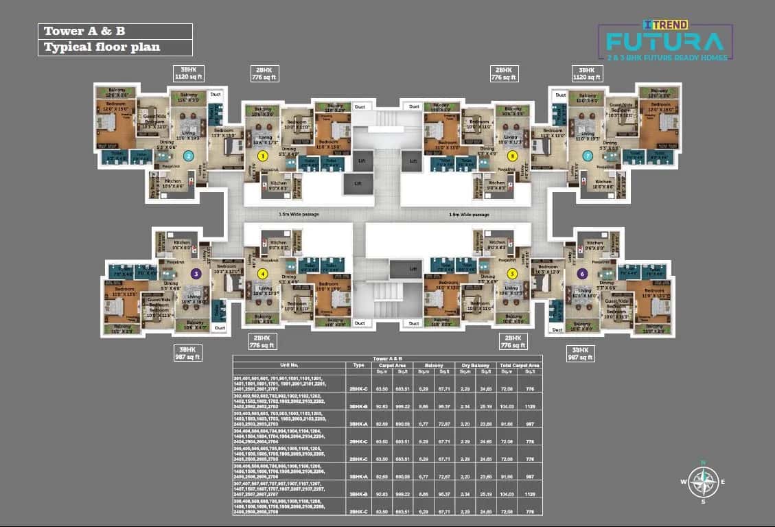 Saheel ITrend Futura Floor plan 5