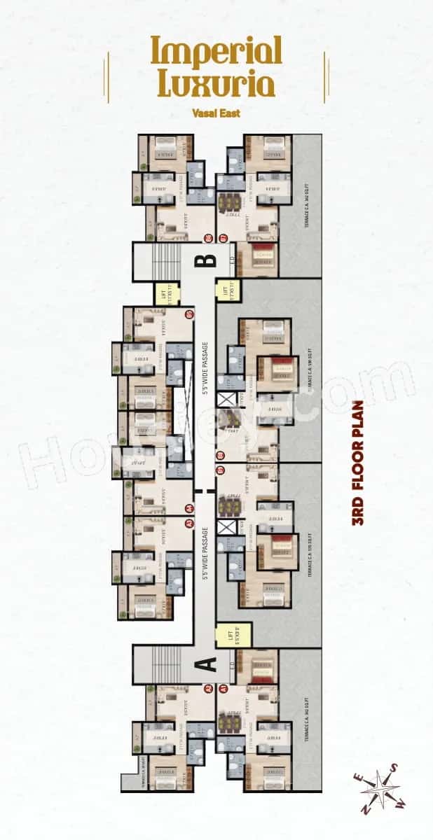 Imperial Luxuria Floor plan 1